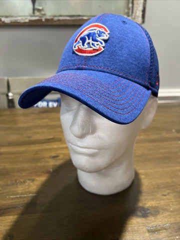 Men's New Era Royal Blue/Red Chicago Cubs Mascot Neo 39THIRTY Flex Hat Sm/med Cover