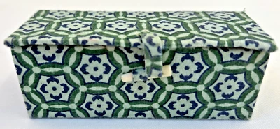 Pedra-sabão chinesa vintage com escultura na caixa original - Imagem 1 de 4