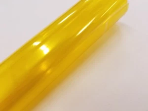 "Rollo de película de superposición de luz antiniebla cola de color claro - amarillo JDM - 12"" x 120" - Imagen 1 de 2