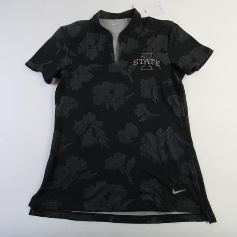 Iowa State Cyclones Nike Dri-Fit Polo Women's Black New Cover