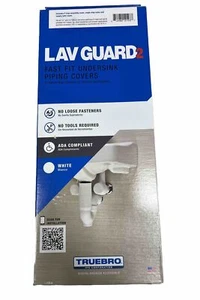 Truebro 101 E-Z Professional Undersink Pipe Covers Angle Stop Valve P-Trap Kit