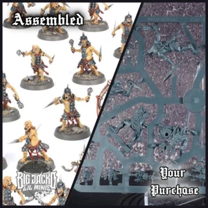 🔪 Warhammer AoS – Hobgrot Slittaz (x10) NOS Orruk Kruleboyz Unit - Picture 1 of 8