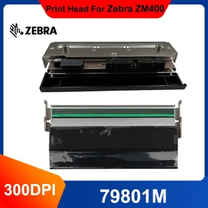 300dpi 79801M Głowica drukująca Głowica drukująca do termicznej drukarki etykiet Zebra ZM400 - Zdjęcie 1 z 5
