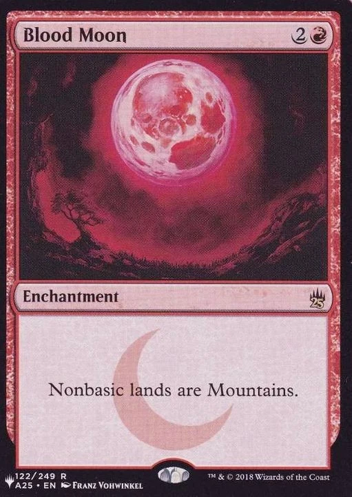 MTG Blood Moon English [ The List ] - Image 1 of 1