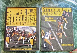 2  Pittsburgh Steeler Books - Super Steelers: The making of a dynasty PLUS - Picture 1 of 14