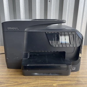 HP OfficeJet Pro 8715 All-in-One Inkjet Color Printer Tested! 624 Page Count! - Picture 1 of 15