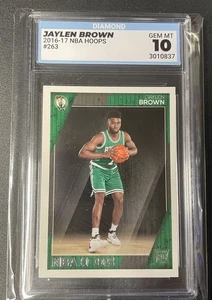 2016-17 HOOPS Rookies Jaylen Brown #263 (RC) Mint 10 Diamond Graded - Bild 1 von 2