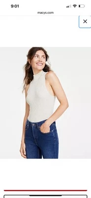 Body On 34TH Para Mujer Sin Mangas Cuello Simulado Dorado Vacaciones Suéter Talla XXL NUEVO CON ETIQUETAS Foto 1 de 4