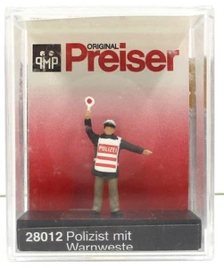 Preiser Exclusiv 28012 chaleco de advertencia de policía figuras individuales H0 1:87 embalaje original (5820K) - Imagen 1 de 1
