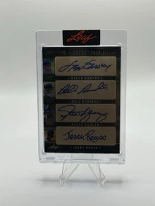 2025Leaf Seasons inthe Sun Franchise 4Quad Auto 4/20 Garvey Russell Yeager Reuss - Picture 1 of 2
