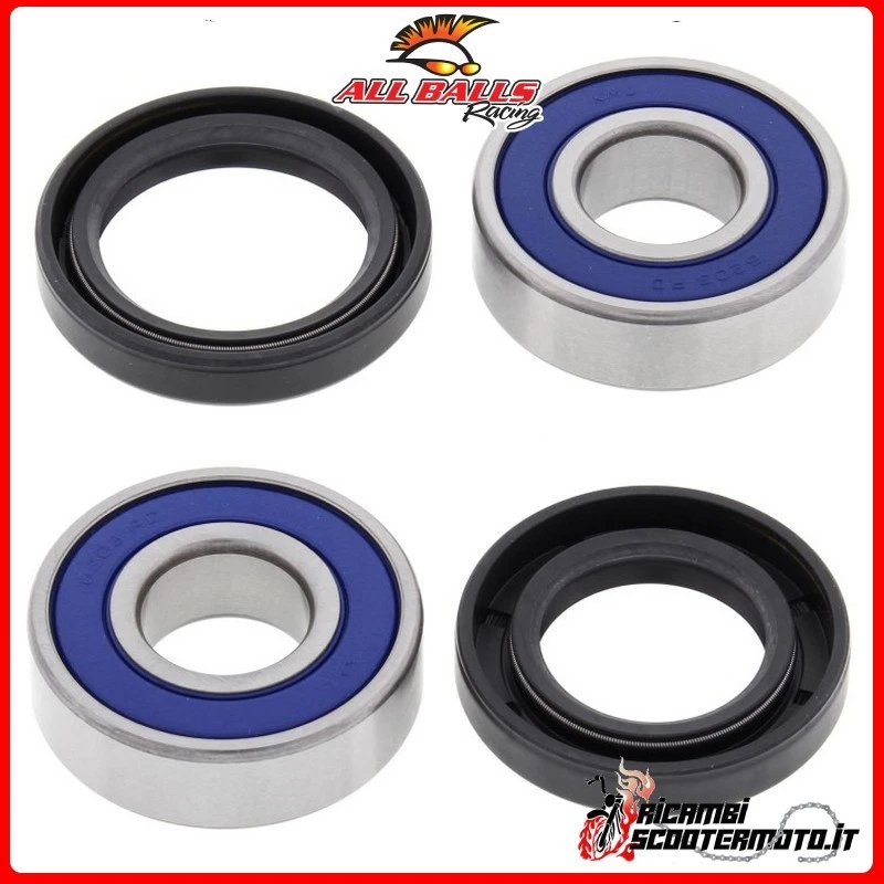 FRONT WHEEL BEARING KIT ALL BALLS KAWASAKI ZR1100 1993 25-1218#79 - Image 1 of 1