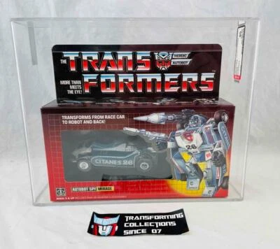 Transformers G1 Original AFA 90 Mirage Pre Rub MISB 90/85/90 - Image 1 of 4