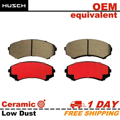 4pcs Front Ceramic Brake Pads for ISUZU AXIOM RODEO RODEO SPORT HONDA PASSPORT - Image 1 of 4