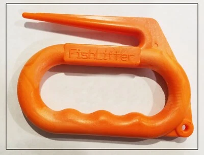 FISHING FISH LIFTER GRIP GRIPPER HOLDER HANDLE HOOK EASY GILL GRABBER  - Image 1 of 2