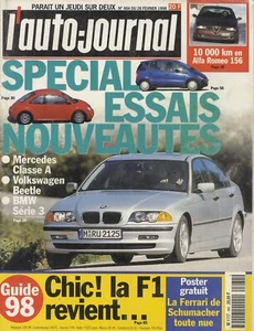 L'AUTO JOURNAL n°484 26/02/1998 - Bild 1 von 1