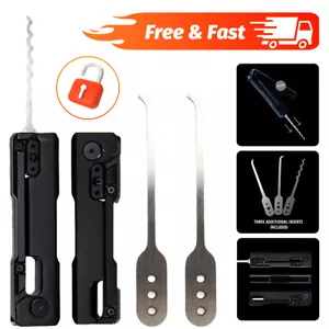 1-3x Lock Picking Fidget Toys, Set di Pick per Blocco Compatto e Portatile Orologio Pick Set - Foto 1 di 15