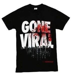 The Walking Dead Gone Viral T-Shirt - Adult/Unisex - NEW! - Picture 1 of 1