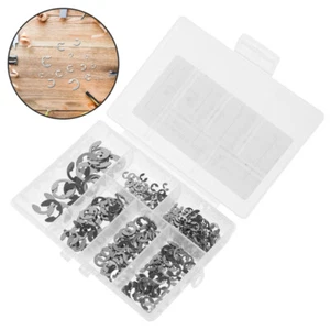 300 Pcs Sicherungsring Aus Edelstahl E-Haltering Spaltscheibe Öffnen - Bild 1 von 12