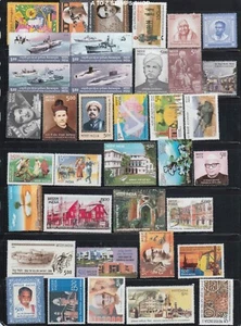India 2006 Mint Complete Year pack set of 38 Stamps with Se-tenants MNH - Picture 1 of 2