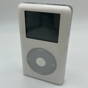 Apple ipod classic A1099 60 gb PER PARTI mp3 musica bianco originale KO 2004 - Imagen 1 de 5