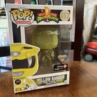 Yellow Ranger Morphing Power Rangers Funko Pop Vinyl 413 Gamestop Exclusive Rare