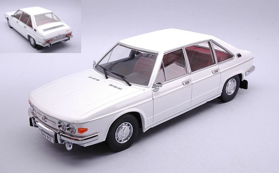 Triple 9 TATRA 613 1979 WHITE 1:18 - Immagine 1 di 1