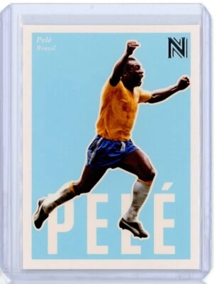 2017 Panini Soccer Nobility PELE  Brazil Brasil #91 Base Card SP - Image 1 of 2