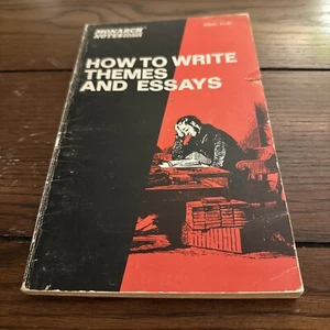How to Write Themes and Essays - Paperback By McCall, John 1966 - Bild 1 von 5