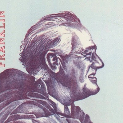 USA #1284 Franklin Roosevelt 32nd President 6c Postage FDC 1966 Hyde Park Cover - Image 1 of 2