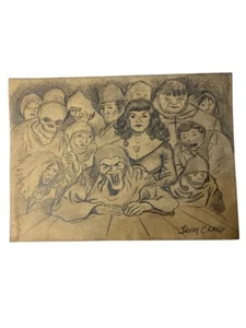 Johnny CRAIG - PAPER PAINTING - EC Artists of the 1950's - SIGNED - Picture 1 of 2