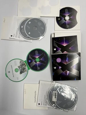 Apple OS X 10 + Mac Operating Systems - Older LOT - Image 1 of 4