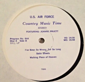 RADIO SHOW: USAF COUNTRY MUSIC TIME #643 JOHN ANDERSON & 644 JEANNE PRUETT - Imagen 1 de 2
