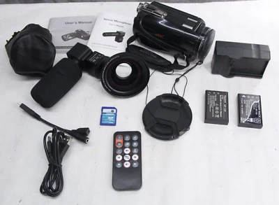 Видеокамера ночного видения ORDRO HDR-AC3 4K ИК с комплектом - Изображение 1 из 4