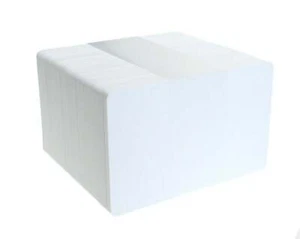 Weiße leere Plastikkarten, CR80, PVC 760 Mikrometer, für Personalausweisdrucker - Bild 1 von 1