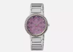 NEW Seiko SUP453 Stainless Steel Bracelet Pink Dial Women's Quartz Analog Watch - Picture 1 of 4