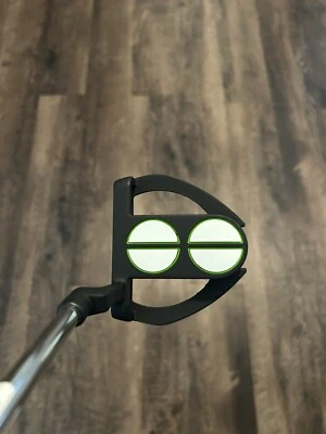 New! PGX Men's 2 Ball Putter w/ New SuperStroke Marvel HULK GRIP 🟢⚫️🟢 - Image 1 of 4