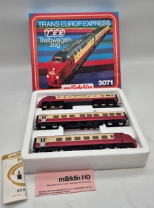 Märklin 3071 TEE-Triebwagen in OVP mit Papieren - Bild 1 von 23