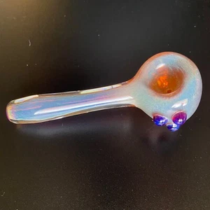 American Made Green Glass Pipe - Picture 1 of 8