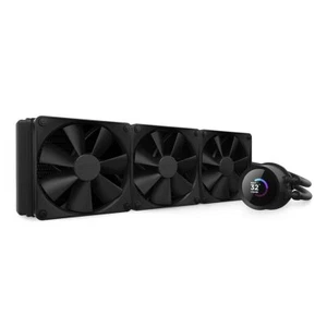 NZXT - Kraken 360mm - RL-KN360-B1 - AIO CPU Liquid Cooler - LCD Display - Black - Photo 1/6