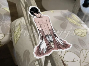 Attack on Titan - Anime - Eren Yeager Custom Sticker Decal Vinyl manga jeager - Picture 1 of 2