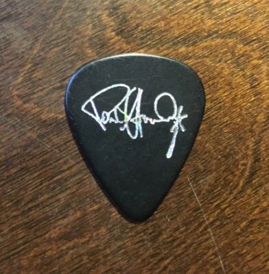 Kiss "Paul Stanley" Alive / Worldwide 96-97 Tour Concert Black Guitar Pick.  - Image 1 of 2