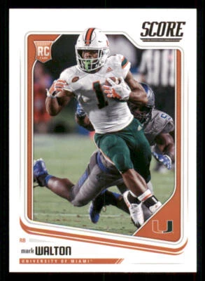 2018 Score #373 Mark Walton RC - Image 1 of 2