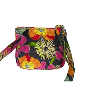 Vera Bradley Jazzy Blooms Tropical Crossbody Purse Small - Picture 1 of 9
