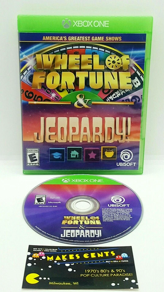 America's Greatest Game Shows: Wheel of Fortune & Jeopardy (Xbox One) 2018 XB1 - Image 1 of 1