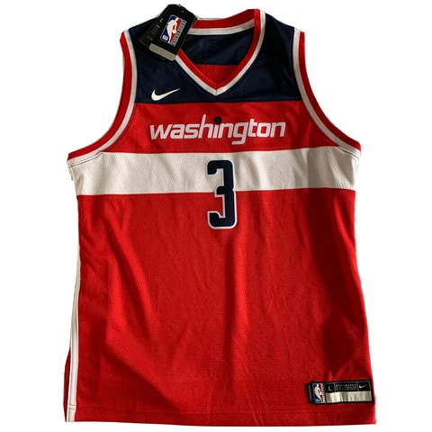 NWT Nike Washington Wizards Bradley Beal #3 NBA Icon Edition Jersey Size Large Cover