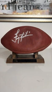 Vintage Troy Aikman Autographed Football With Stand - Picture 1 of 4