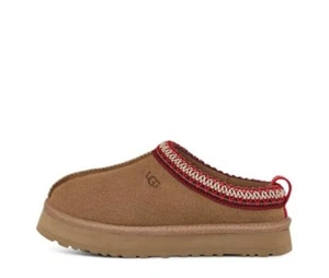 New UGG Tazz Chestnut Slippers Kids Size 4-6 Euro Size36-38 1143776k Fast Ship - Picture 1 of 8