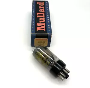 ECC33 Black Plate “D” Getter NOS Mullard UK Valve Tubes (VT8) - Picture 1 of 2