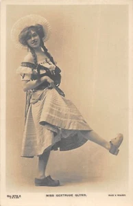 CPA CELEBRITE / GERTRUDE GLYNN / ARTISTE DE CABARET / FEMME 1900 / ART NOUVEAU - Imagen 1 de 1