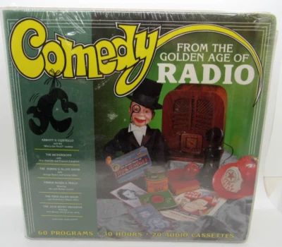 Comedy From the Golden Age of Radio Boxed Set ~ 20 Audio Cassettes 60 Programs - Image 1 of 4